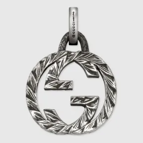 古驰/Gucci 互扣式双G银色装饰 455288 J8400 0701