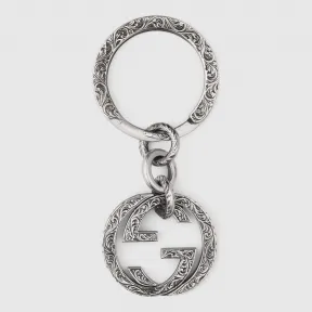 古驰/Gucci Interlocking G钥匙扣 455308 J8400 0701