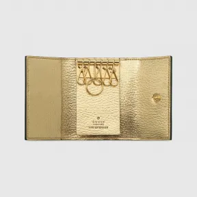 古驰/Gucci 双 G 金属钥匙包 456118-AABGY-8658 