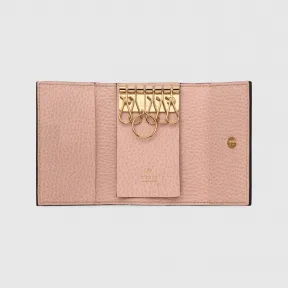 古驰/Gucci 双G皮革钥匙包 456118-AACFE-5945