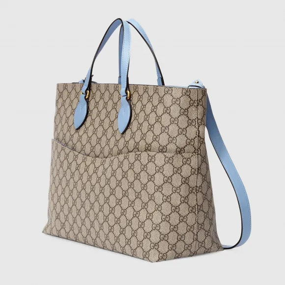 古驰/Gucci 柔软GG  Supreme高级人造帆布妈咪包 457356_K5ICG_8314