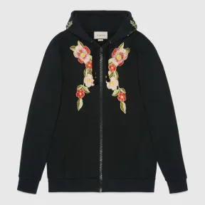 古驰/Gucci 刺绣带帽运动衫 457925 X5M16 1948