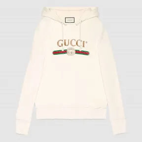 古驰/Gucci 刺绣带帽运动衫  457931 X5N71 9234