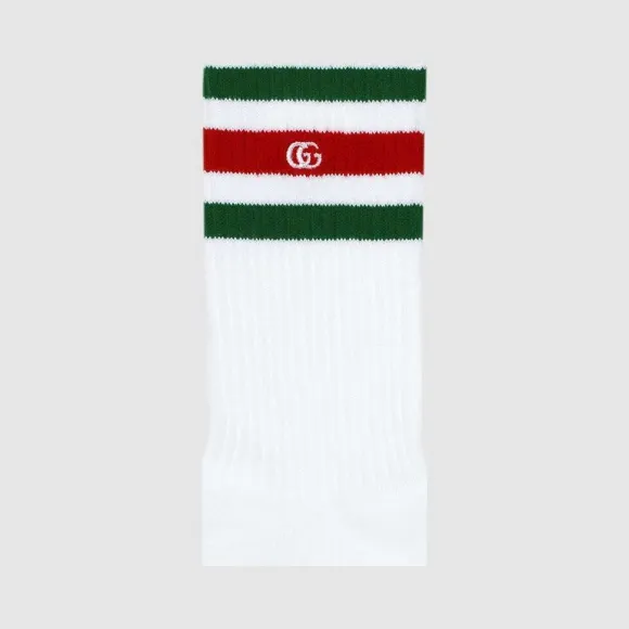 古驰/Gucci 儿童弹力棉短袜 459532-4K667-9066