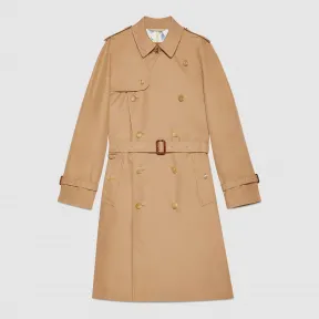 古驰/Gucci 华达呢刺绣风衣 460014 ZIZ08 9298