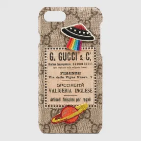 古驰/Gucci Gucci Courrier iPhone 7保护套 473913 K9GRT 8919