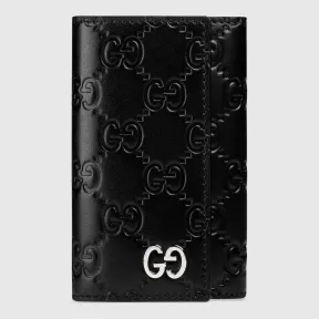 古驰/Gucci Gucci Signature皮革钥匙包 473924 CWC1N 1000