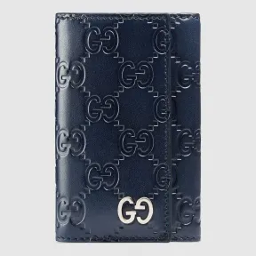 古驰/Gucci Gucci Signature皮革钥匙包 473924 CWC1N 4009