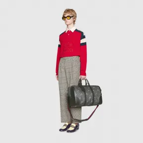 古驰/Gucci 饰老虎印花柔软高级人造帆布随身旅行包 474131_G02AN_8992