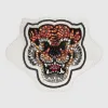 古驰/Gucci 老虎皮革贴花刺绣 479192 A9L00 9000