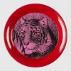 古驰/Gucci 老虎图案圆形小号金属托盘 482759 ZAM01 6367