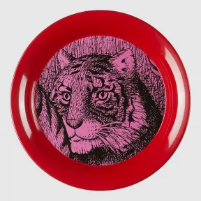 古驰/Gucci 老虎图案圆形小号金属托盘 482759 ZAM01 6367