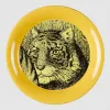 古驰/Gucci 老虎图案圆形小号金属托盘 482759 ZAM01 7711
