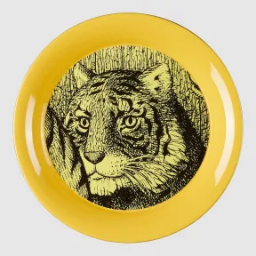 古驰/Gucci 老虎图案圆形小号金属托盘 482759 ZAM01 7711