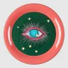 古驰/Gucci 星眼图案圆形中号金属托盘 482760 ZAM01 6574