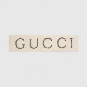 古驰/Gucci Gucci标志图案弹性发带 491820-3G133-9060