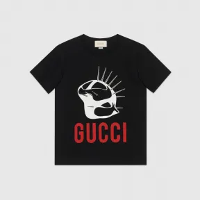 古驰/Gucci 古驰宣言系列廓形T恤 492347 XJBUM 1082