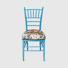 古驰/Gucci 飞蛾图案刺绣椅子 495703-ZAW25-4910