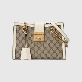 古驰/Gucci Padlock系列GG小号肩背包 498156-KHNKG-9761