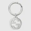 古驰/Gucci Interlocking G纯银钥匙链 499033 J8400 8106