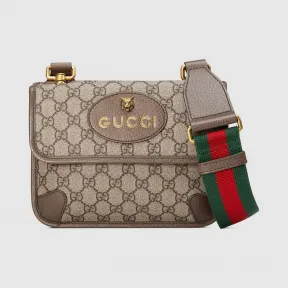 古驰/Gucci GG Supreme帆布小号邮差包 501050-9C2VT-8745
