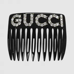 古驰/Gucci 水晶Gucci图案发梳 503957-I12GO-8520