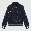 古驰/Gucci 刺绣棉质飞行员夹克 522000 Z317L 4434