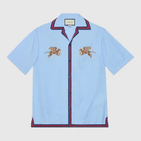 古驰/Gucci 老虎切丝保龄球衫 522593 Z334L 4891