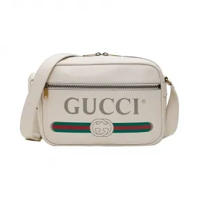 古驰/Gucci 白色 牛皮 男士 手提包 523589-0QRAT-8820