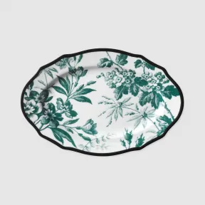 古驰/Gucci 腊叶印花椭圆托盘 527686-ZAP50-3202