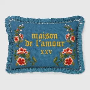 古驰/Gucci 花朵针绣靠垫 527752 ZAF74 4823