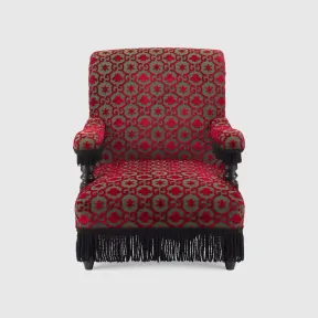 古驰/Gucci GG提花扶手椅 红色GG提花  528264-ZAW45-3852
