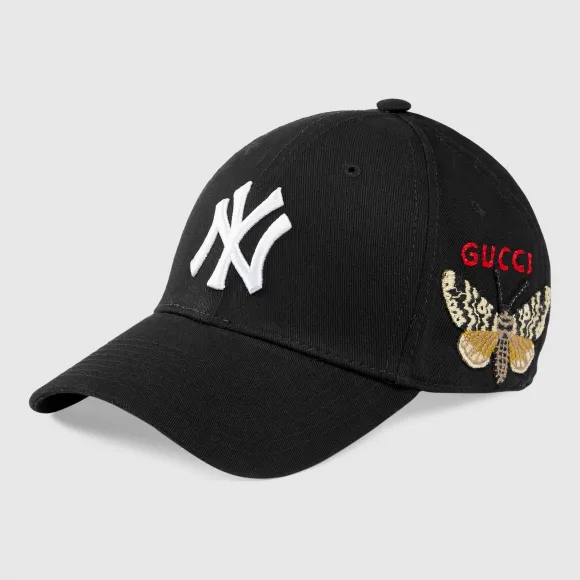 古驰/Gucci NY Yankees™贴饰棒球帽 538565 4HE20 1000