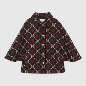 古驰/Gucci GG菱形羊毛斗篷大衣 543342 Z507M 1210