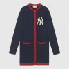古驰/Gucci NY Yankees™贴饰女士开衫 543419 X930B 4033
