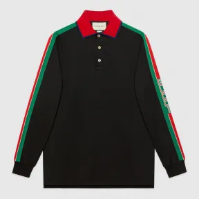 古驰/Gucci Gucci条纹棉质polo衫 545784 XJAG4 1004