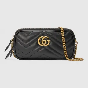 古驰/Gucci GG Marmont系列迷你金属链手袋 546581 DTDCT 1000