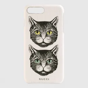 古驰/Gucci Mystic Cat图案iPhone 8 Plus保护套 548890 93L00 5777