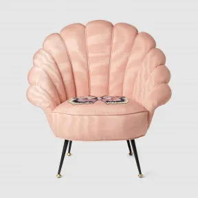 古驰/Gucci 蝴蝶刺绣云纹织物扶手椅 550655-ZABST-5121