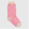 古驰/Gucci 儿童GG图案棉短袜 557013 4K432 5878