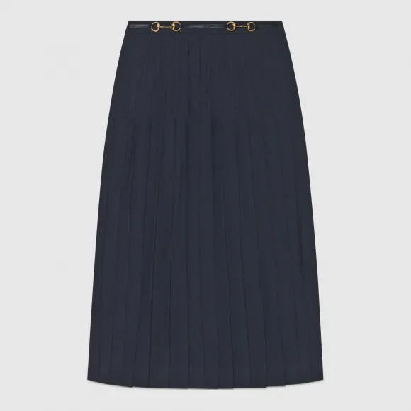 古驰/Gucci 羊毛百褶裙 560441 Z8AC1 4742