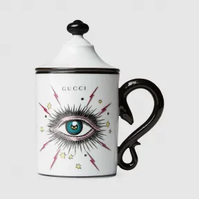 古驰/Gucci 星眼印花马克杯 561691-ZABU4-9108