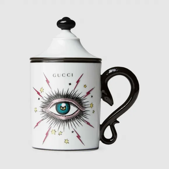 古驰/Gucci 星眼印花马克杯 561691-ZABU4-9108
