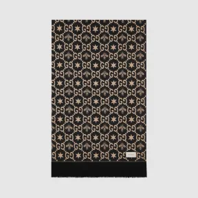 古驰/Gucci GG 图案盖毯 568107-ZABGV-1289