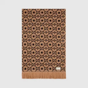 古驰/Gucci GG 图案盖毯 568107-ZABGV-2034