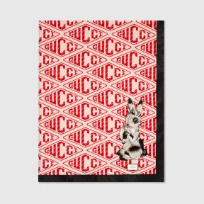 古驰/Gucci 饰Gucci Game 盖毯 568118_ZABGZ_9586