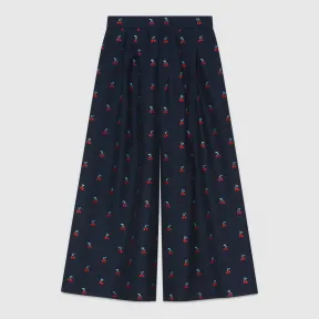 古驰/Gucci 樱桃切丝羊毛裙裤 569126 ZABMY 4956