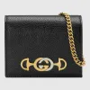 古驰/Gucci Gucci Zumi系列卡包 570660 1B90X 1000