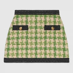 古驰/Gucci 千鸟格迷你裙 572341 ZAA0D 3054