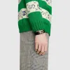 古驰/Gucci 金色互扣式 G 搭扣颈圈 572599_JI574_8029